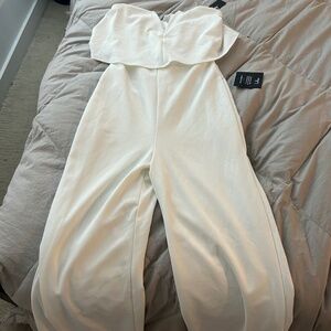 Lulus Strapless Pantsuit